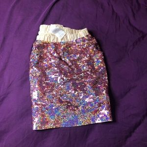 Sequin Skirt